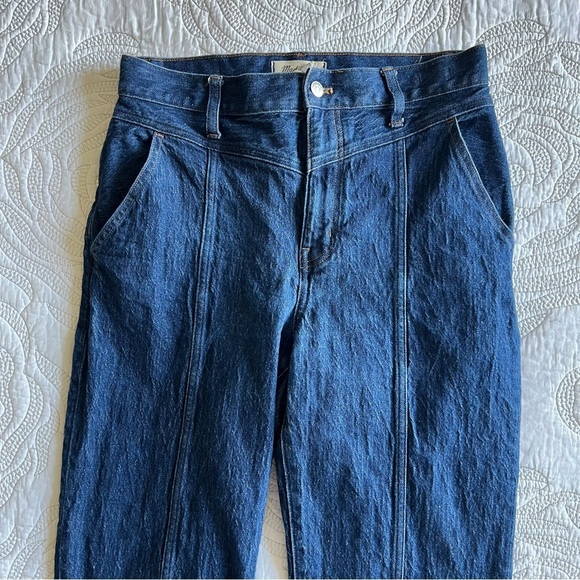 Madewell - The Perfect Vintage Straight Jean in Greenhaven Wash: Seamed Version - Picture 4 of 13